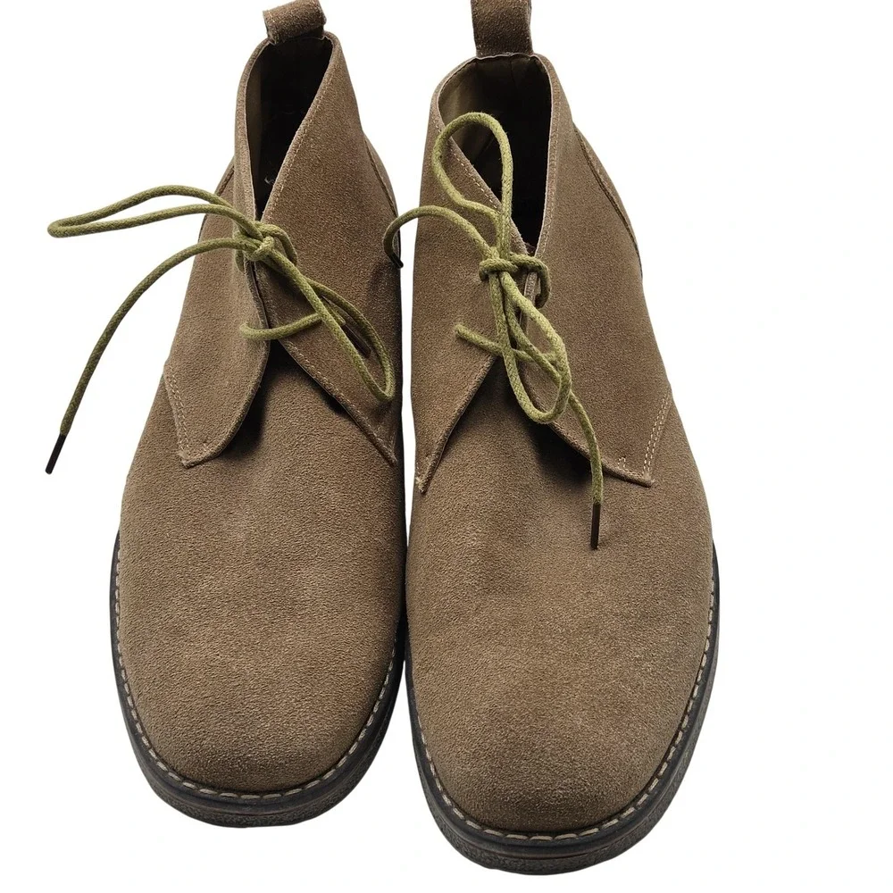 G.H. Bass & Co Pearce Boots Mens Size 11 Brown Suede Chukka Ankle Lace Up